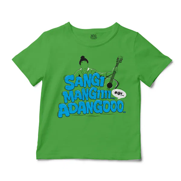 Sangi Mangiiiii….. Adangoooo Unisex Toddler T-Shirt in Apple Color