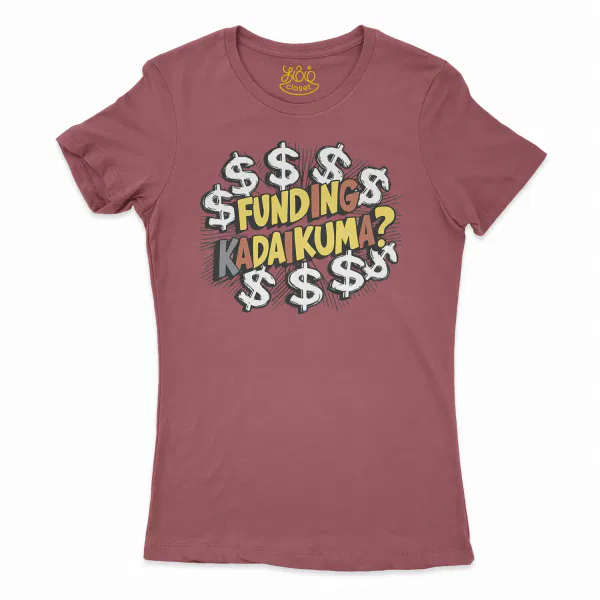 Funding Kadaikuma Women’s T-Shirt in Cardinal Color