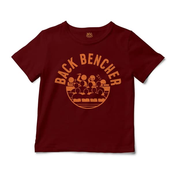 Back Bencher Unisex Toddler T-Shirt in Garnet Color