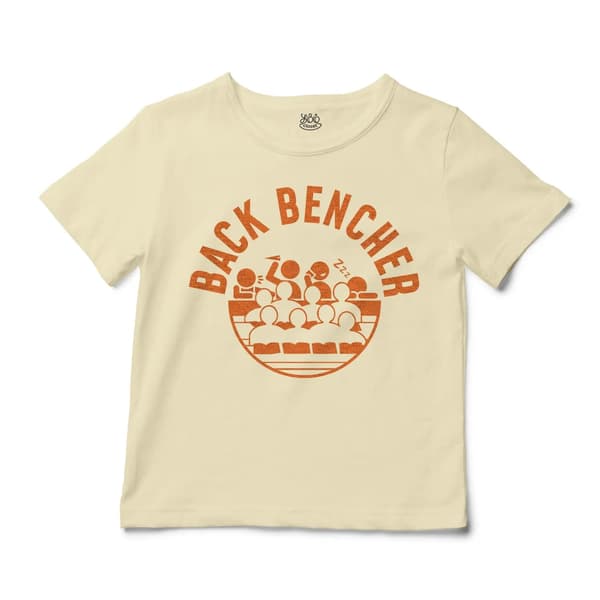 Back Bencher Unisex Toddler T-Shirt in Natural Color