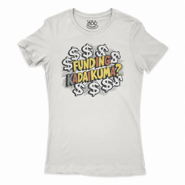 Funding Kadaikuma Women’s T-Shirt in Solid White Color