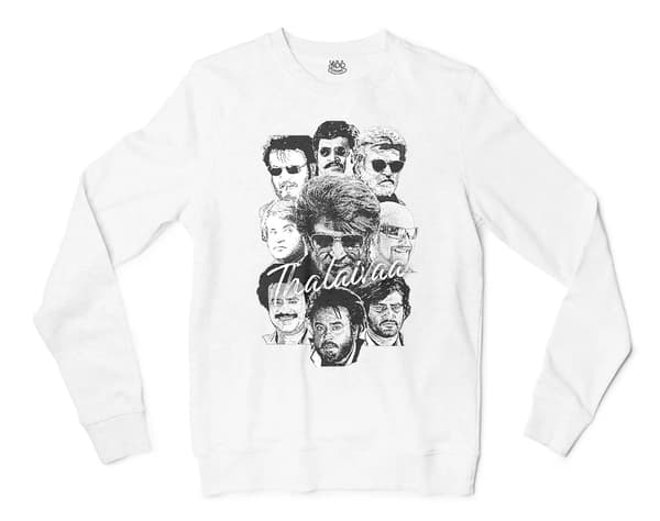 Thalaivaa Avatars Men/Unisex Tank Top in White Color