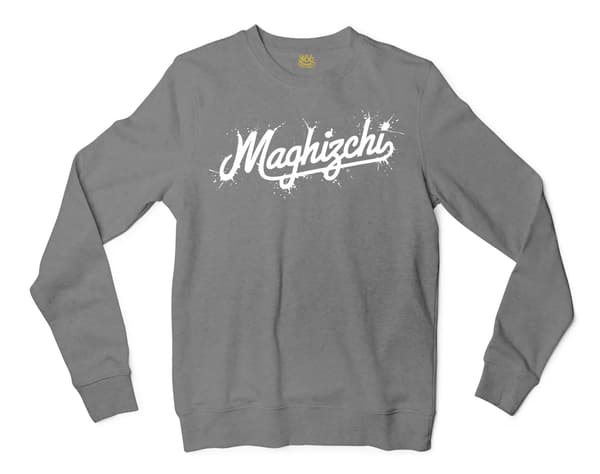 Maghizchi Men/Unisex Long Sleeve Sweatshirt in Graphite Heather Color
