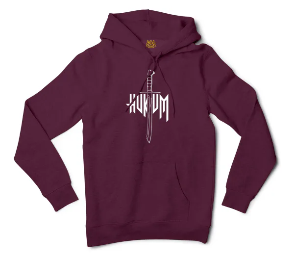 Hukum Men/Unisex Hoodie in Maroon Color