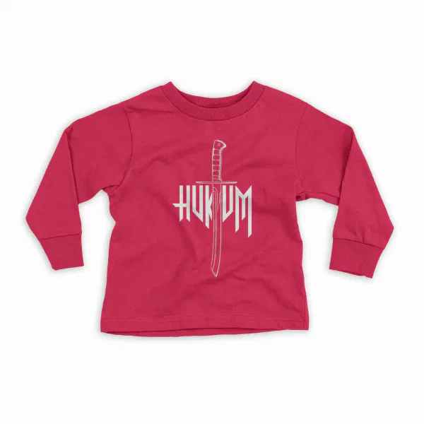 Hukum Youth Unisex Sweatshirt in Red Color