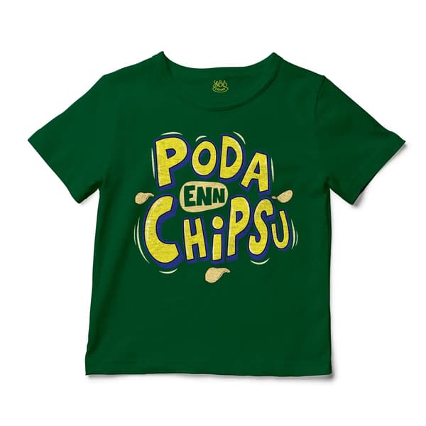 Poda En Chipsu Unisex Toddler T-Shirt in Kelly Color