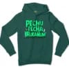 Pechu Pecha Irrukanum Men/Unisex Hoodie in Alpine Green Color