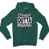 Straight Outta Madurai Men/Unisex Hoodie in Alpine Green Color