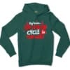 Rightuuu.. Saithaan Cycle La Varudhu Men/Unisex Hoodie in Alpine Green Color