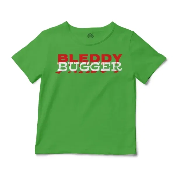 Bleddy Bugger Unisex Toddler T-Shirt in Apple Color