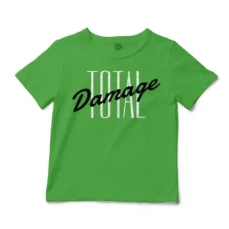 Total Damage Unisex Toddler T-Shirt in Apple Color