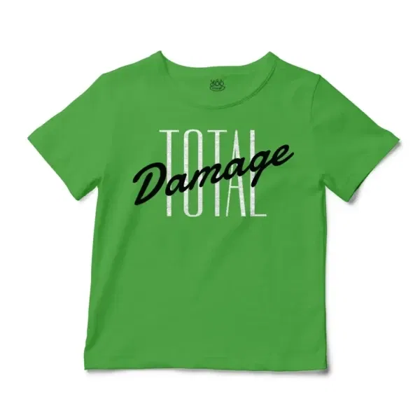 Total Damage Unisex Toddler T-Shirt in Apple Color