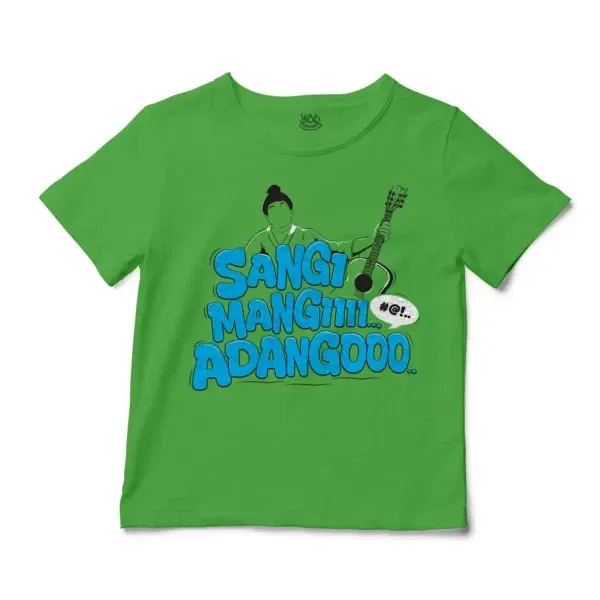 Sangi Mangiiiii….. Adangoooo Unisex Toddler T-Shirt in Apple Color