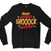 Naan Apudiye Shoooock Aayitten Men/Unisex Long Sleeve Sweatshirt in Black Color