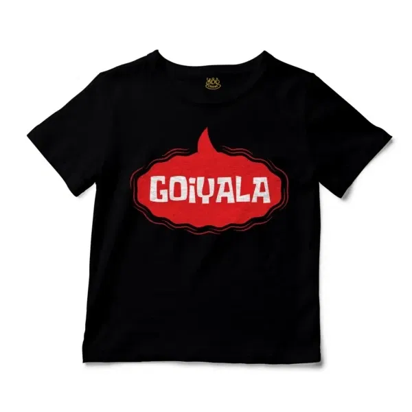 Goiyala Unisex Toddler T-Shirt in Black Color