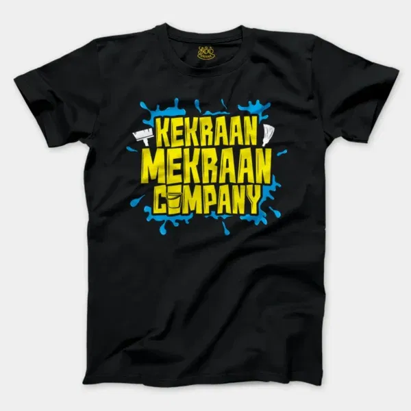 Kekraan Mekraan Company Men/Unisex T-Shirt in Black Color