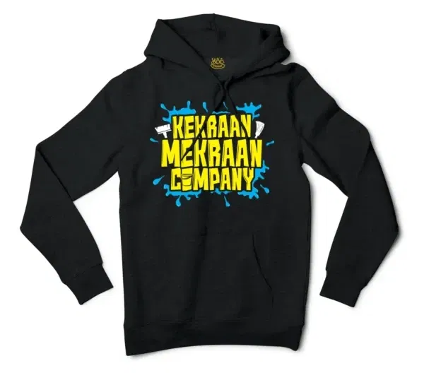 Kekraan Mekraan Company Men/Unisex Hoodie in Black Color