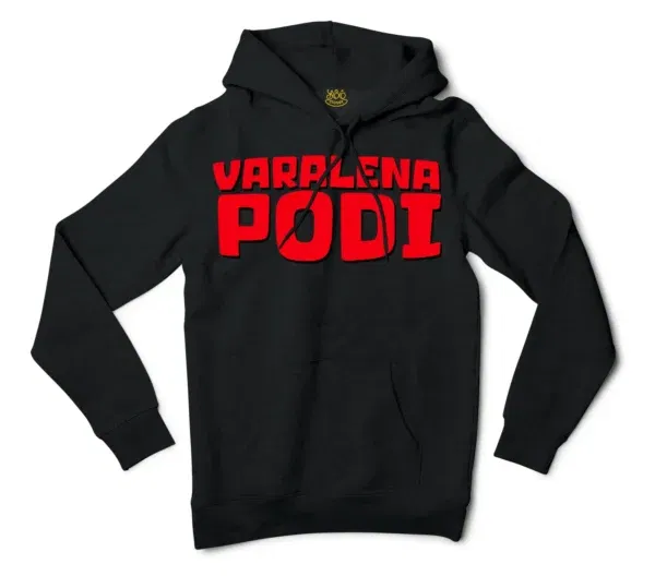 Varalena Podi Men/Unisex Hoodie in Black Color