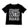 Straight Outta Ecr Unisex Toddler T-Shirt in Black Color