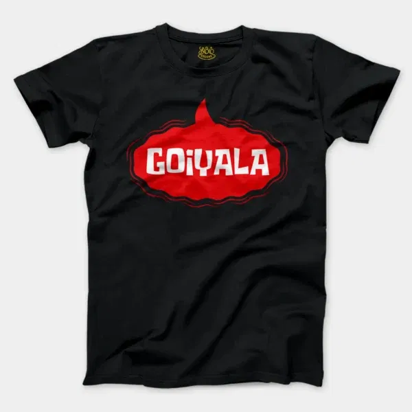 Goiyala Men/Unisex T-Shirt in Black Color