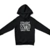 Straight Outta Sastra Unisex Youth Hoodie in Black Color