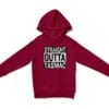 Straight Outta Tasmac Unisex Youth Hoodie in Cardinal Red Color