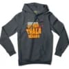 Vettina Thala Yenaku Men/Unisex Hoodie in Charcoal Heather Color