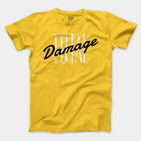 Total Damage Men/Unisex T-Shirt in Daisy Color