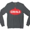 Goiyala Men/Unisex Long Sleeve T-Shirt in Dark Heather Color