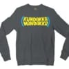 Kundakka Mandakka Men/Unisex Long Sleeve T-Shirt in Dark Heather Color
