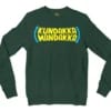Kundakka Mandakka Men/Unisex Long Sleeve Sweatshirt in Forest Green Color