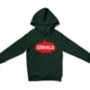Goiyala Unisex Youth Hoodie in Forest Green Color