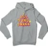Jill Jung Jhakk Men/Unisex Hoodie in Grey Heather Color