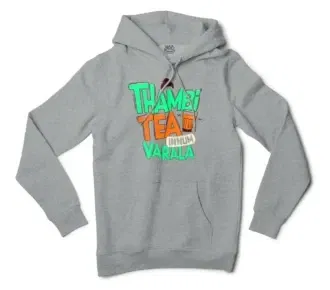 Thambi Tea Innum Varala Men/Unisex Hoodie in Grey Heather Color