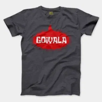 Goiyala Men/Unisex T-Shirt in Heather Dark Grey Color