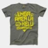 Enga Area La Pei Kelu Ennapathi Men/Unisex T-Shirt in Heather Military Green Color