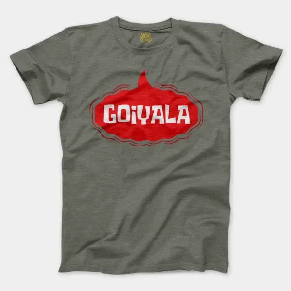 Goiyala Men/Unisex T-Shirt in Heather Military Green Color