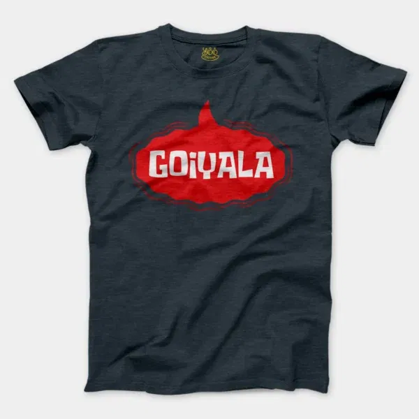 Goiyala Men/Unisex T-Shirt in Heather Navy Color