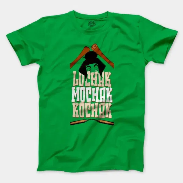 Lochak Mochak Kochak Men/Unisex T-Shirt in Irish Green Color