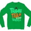Thambi Tea Innum Varala Men/Unisex Long Sleeve T-Shirt in Irish Green Color