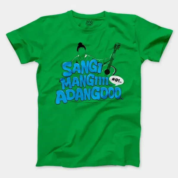 Sangi Mangiiiii….. Adangoooo Men/Unisex T-Shirt in Irish Green Color