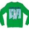Sodhikkaraangada Men/Unisex Long Sleeve T-Shirt in Irish Green Color