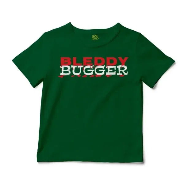 Bleddy Bugger Unisex Toddler T-Shirt in Kelly Color