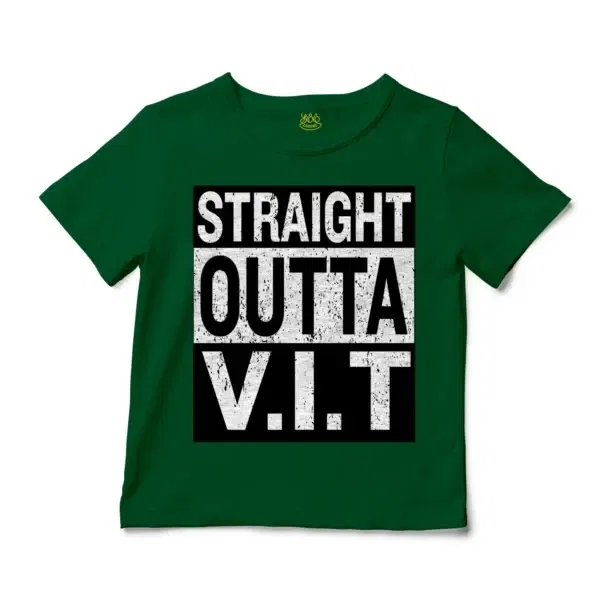 Straight Outta Vit Unisex Toddler T-Shirt in Kelly Color