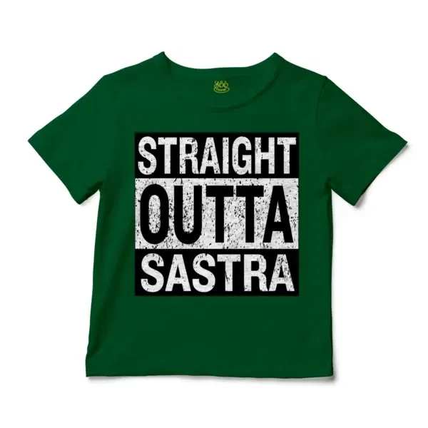 Straight Outta Sastra Unisex Toddler T-Shirt in Kelly Color