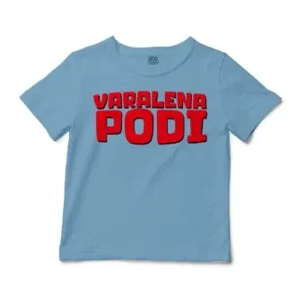 Varalena Podi Unisex Toddler T-Shirt in Light Blue Color