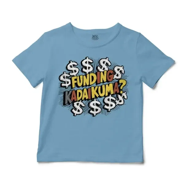 Funding Kadaikuma Unisex Toddler T-Shirt in Light Blue Color