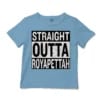Straight Outta Royapettah Unisex Toddler T-Shirt in Light Blue Color