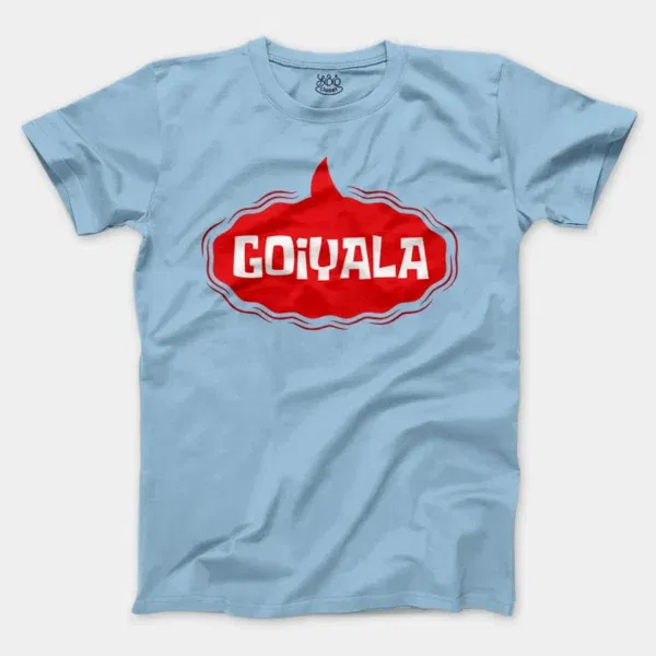 Goiyala Men/Unisex T-Shirt in Light Blue Color