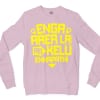 Enga Area La Pei Kelu Ennapathi Men/Unisex Long Sleeve T-Shirt in Light Pink Color